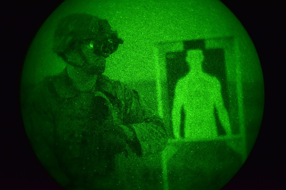 A company live fire exercise, Foce Reno - Italy.