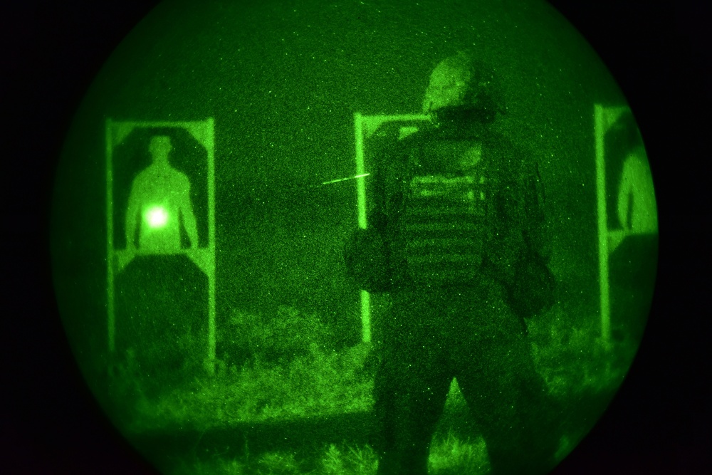 A company live fire exercise, Foce Reno - Italy.