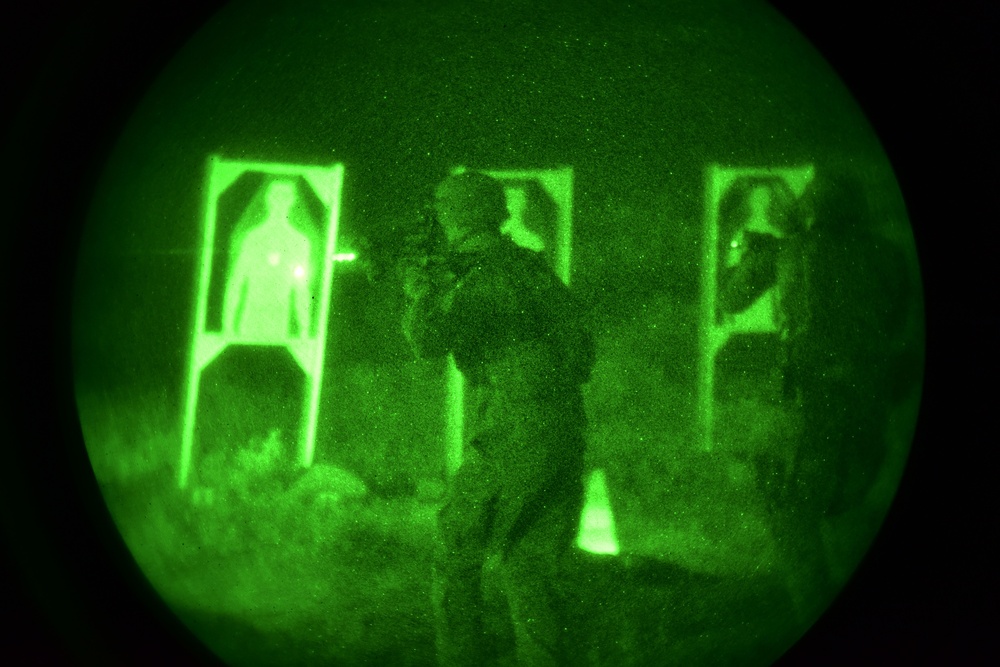 A company live fire exercise, Foce Reno - Italy.