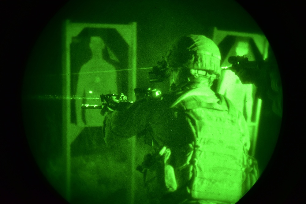 A company live fire exercise, Foce Reno - Italy.