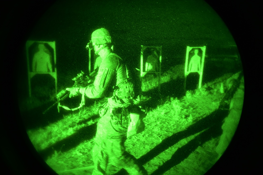 A company live fire exercise, Foce Reno - Italy.