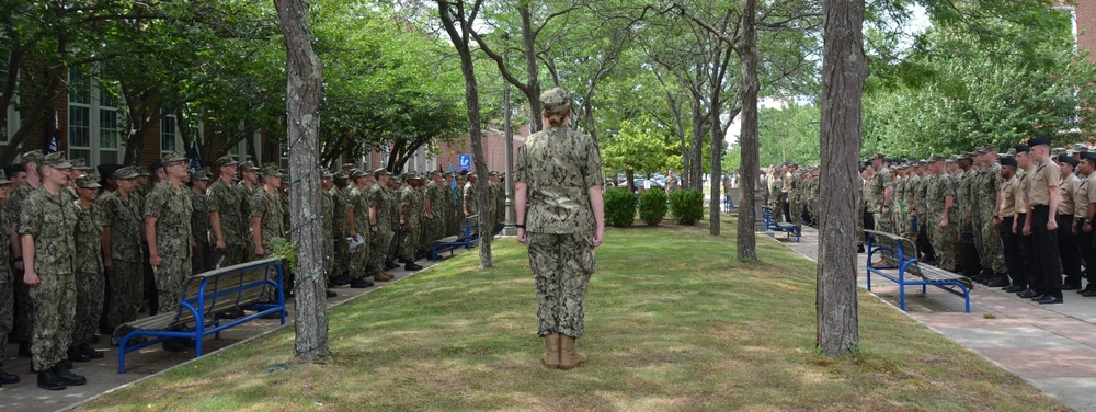 General Military Training at Naval Submarine Base New London.