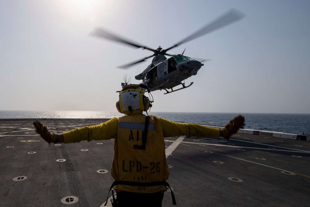 USS John P. Murtha Flight Operations