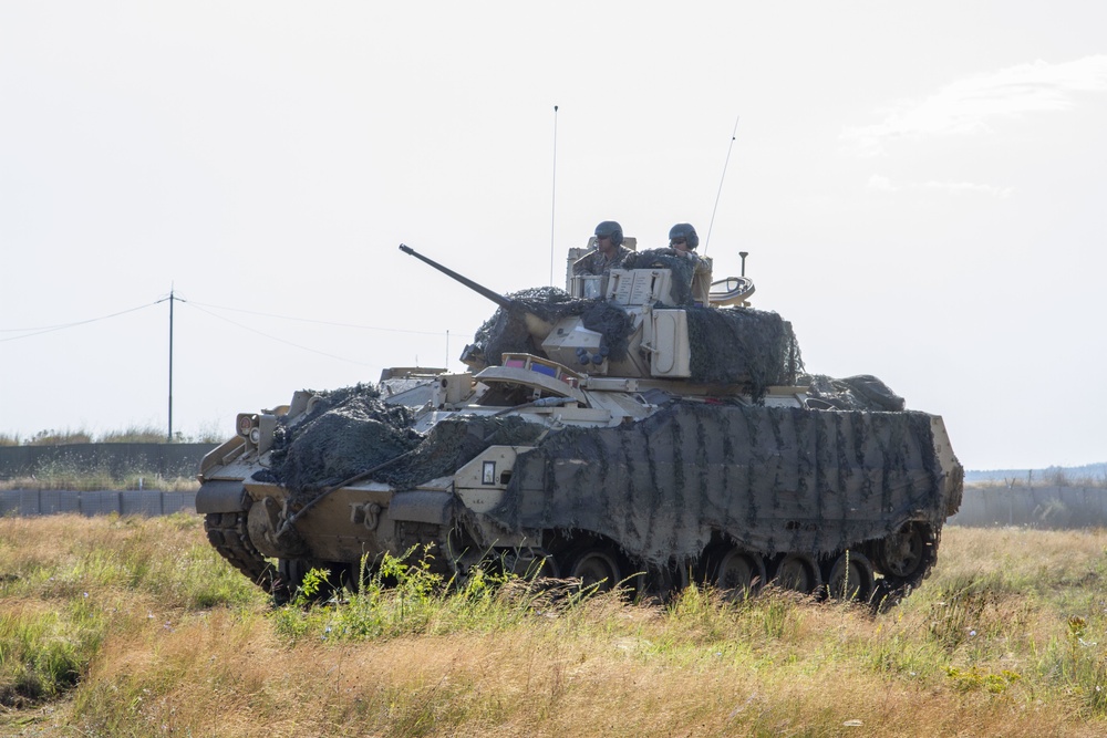 Multinational battalion conduct live fire exercise
