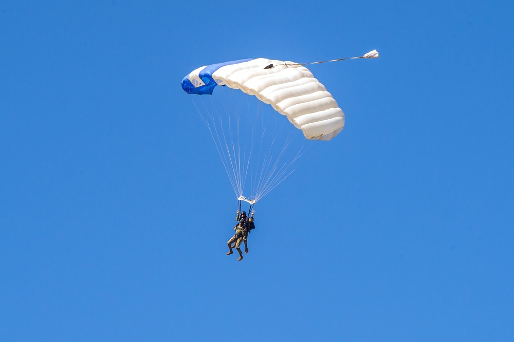CMSAF performs tandem jump at Air Force Academy