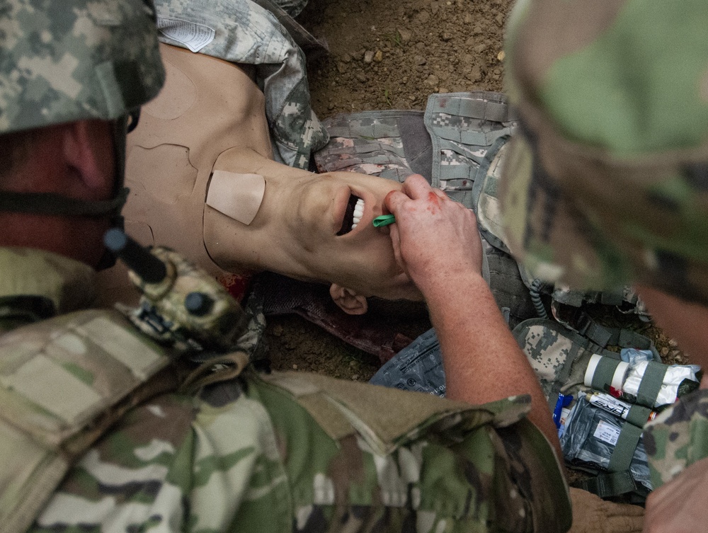Soldiers train to save lives at Fort McCoy