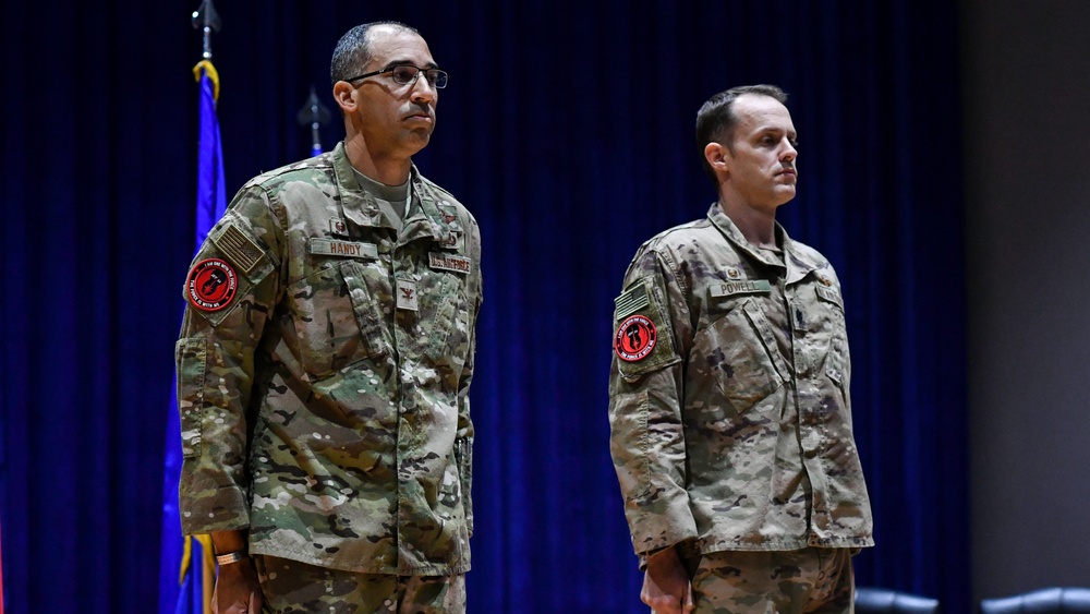 The 387th AES welcomes new commander