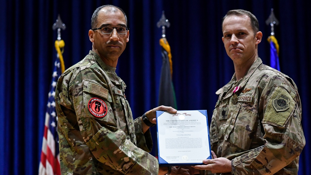 The 387th AES welcomes new commander