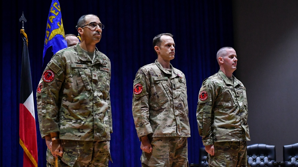 The 387th AES welcomes new commander