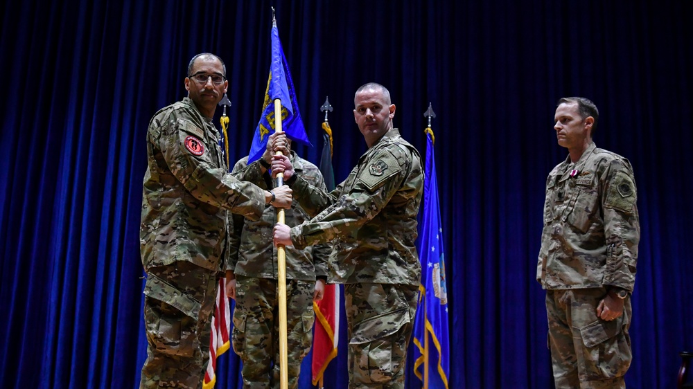 The 387th AES welcomes new commander