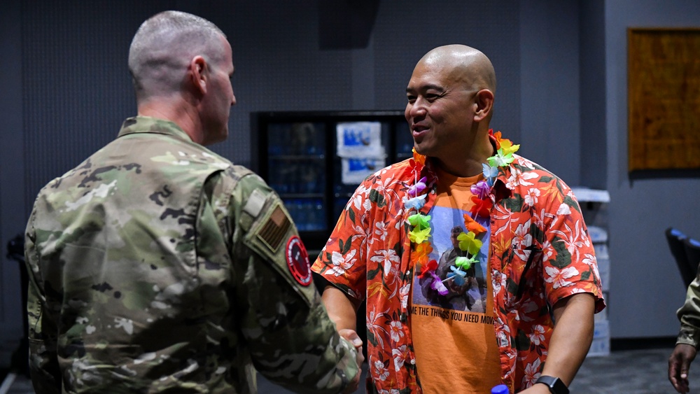 The 387th AES welcomes new commander