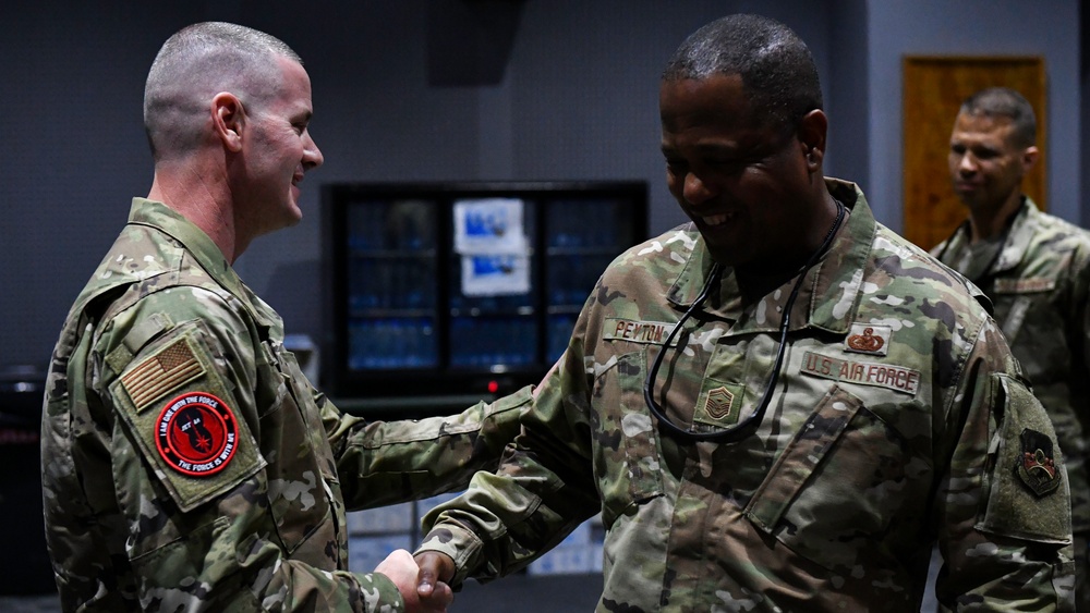 The 387th AES welcomes new commander