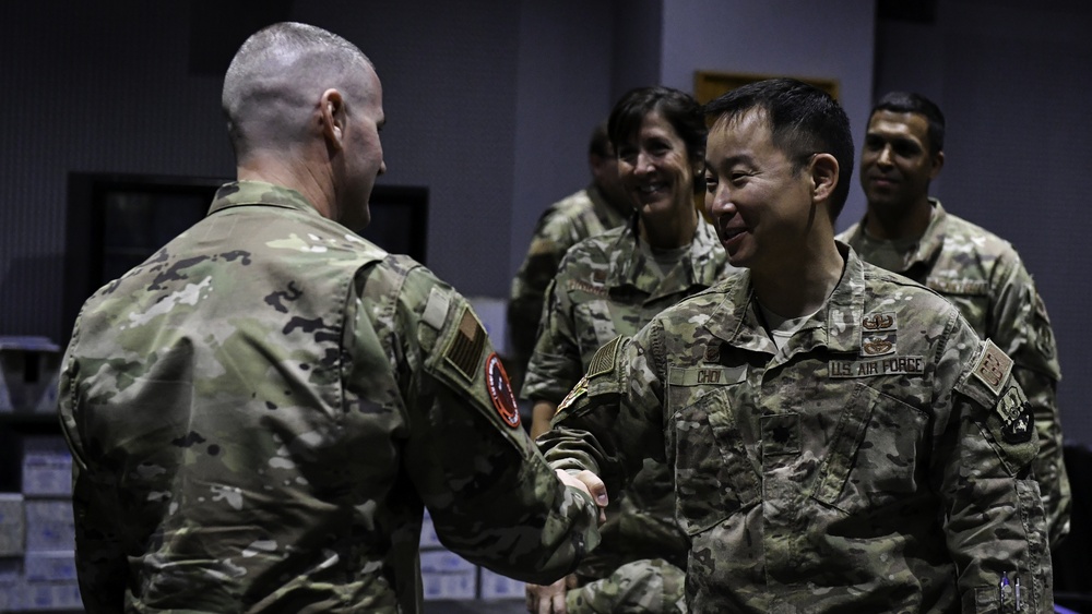 The 387th AES welcomes new commander