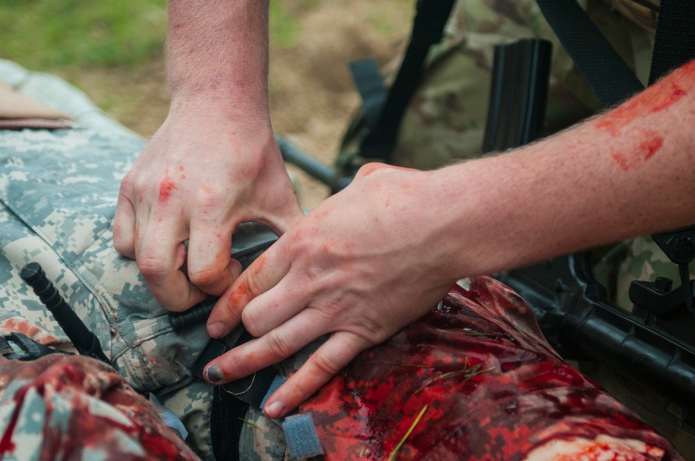 Soldiers put lifesaver skills to test