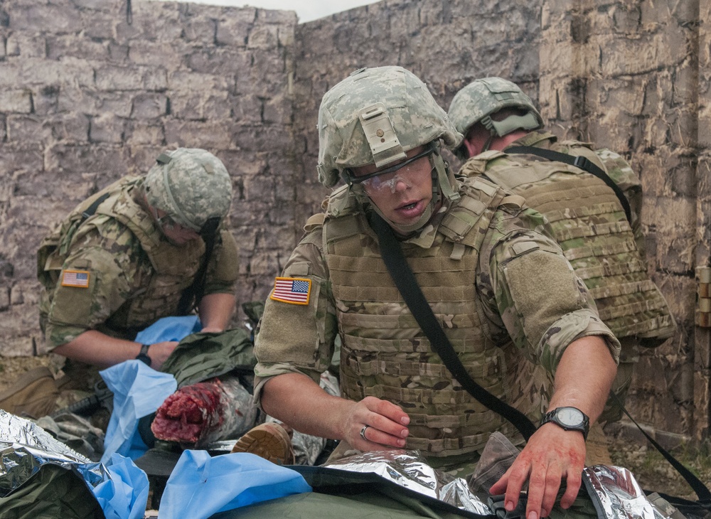 Soldiers put lifesaver skills to test