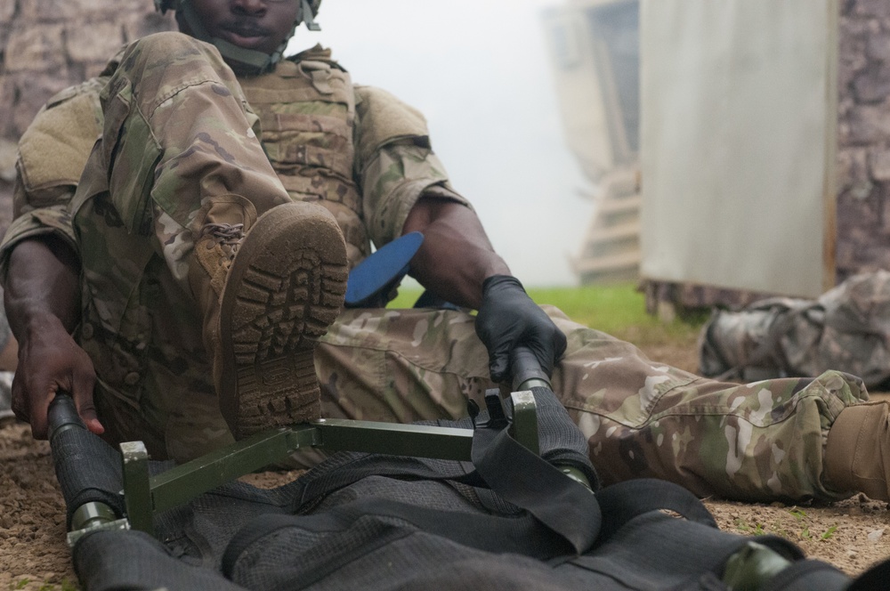Soldiers put lifesaver skills to test
