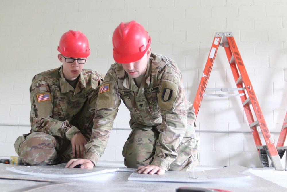 U.S. Army Engineers finalize construction projects at Beyond the Horizon 2019