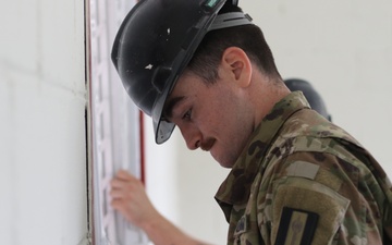 U.S. Army Engineers finalize construction projects at Beyond the Horizon 2019