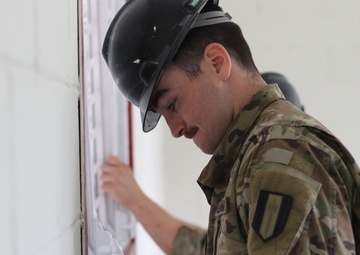 U.S. Army Engineers finalize construction projects at Beyond the Horizon 2019