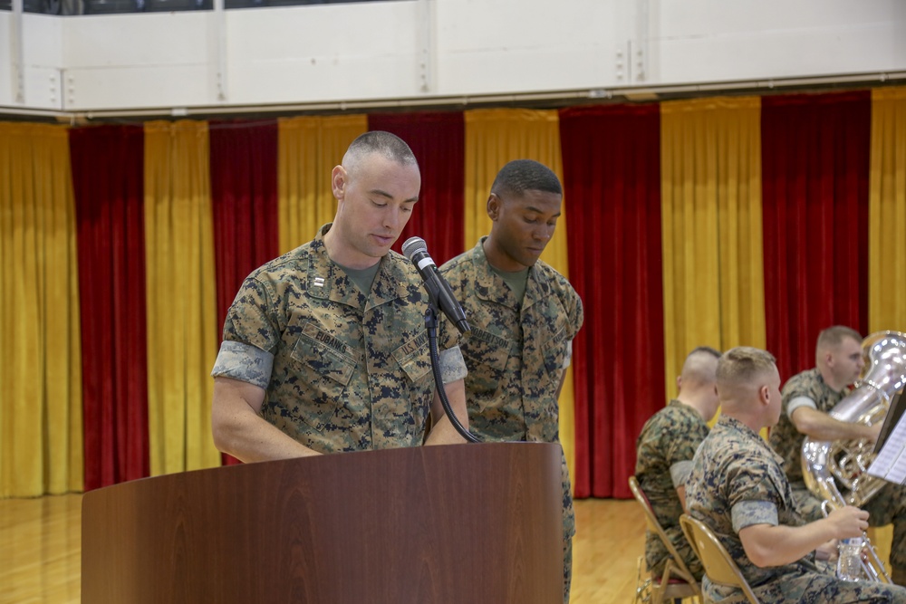 Headquarters and Support Battalion, Marine Corps Installations East-Marine Corps Base Camp Lejeune, Change of Command