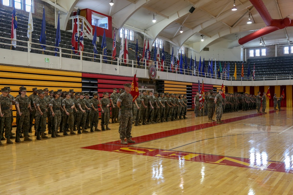 Headquarters and Support Battalion, Marine Corps Installations East-Marine Corps Base Camp Lejeune, Change of Command