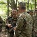 Future Army officers receive special visitor at Advanced Camp