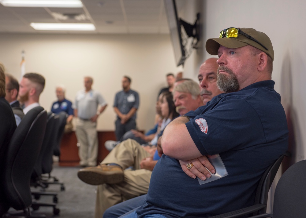 Employers of National Guard and Reserve military members tour Joint Base Cape Cod