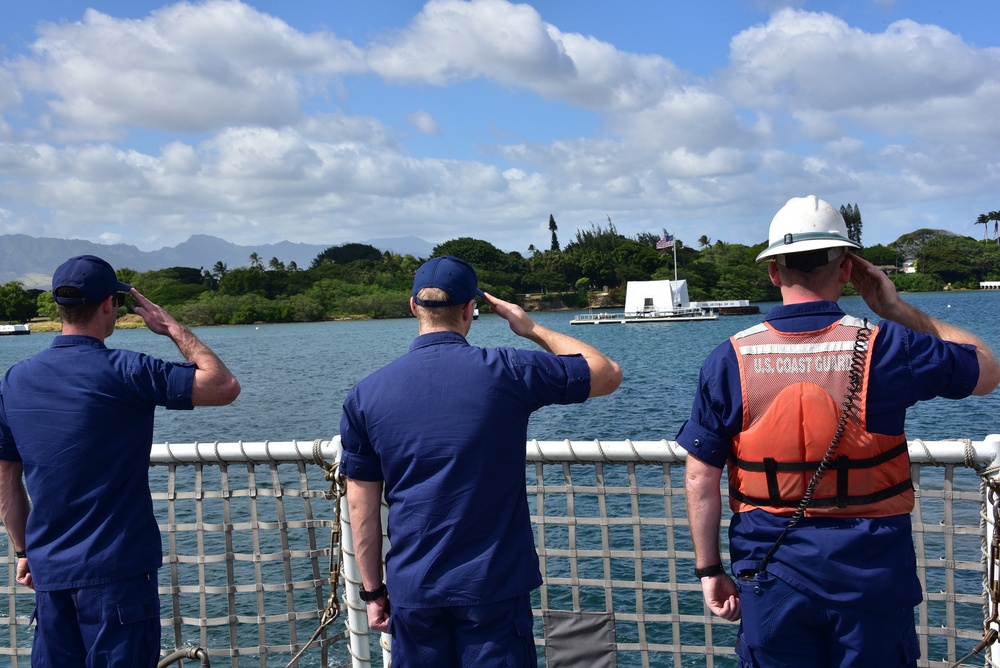 U.S. CGC Bertholf Departs Hawaii on Western Pacific deployment