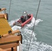 CGC Bertholf's small boat gets underway