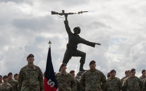 5th SFAB Beret Donning Ceremony
