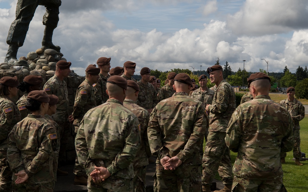 5th SFAB Beret Donning Ceremony