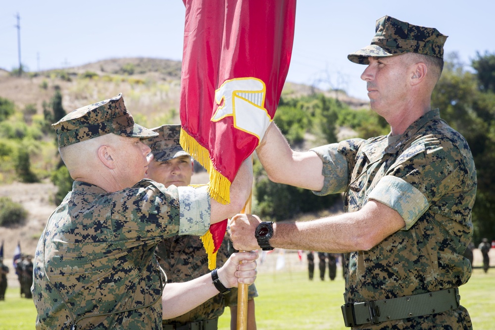 SES Bn. change of  ceremony