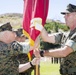 SES Bn. change of  ceremony