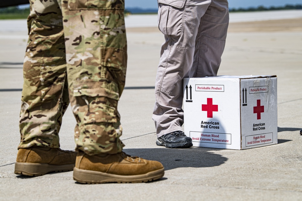WV hospital donates blood to World Scout Jamboree with assistance from West Virginia National Guard