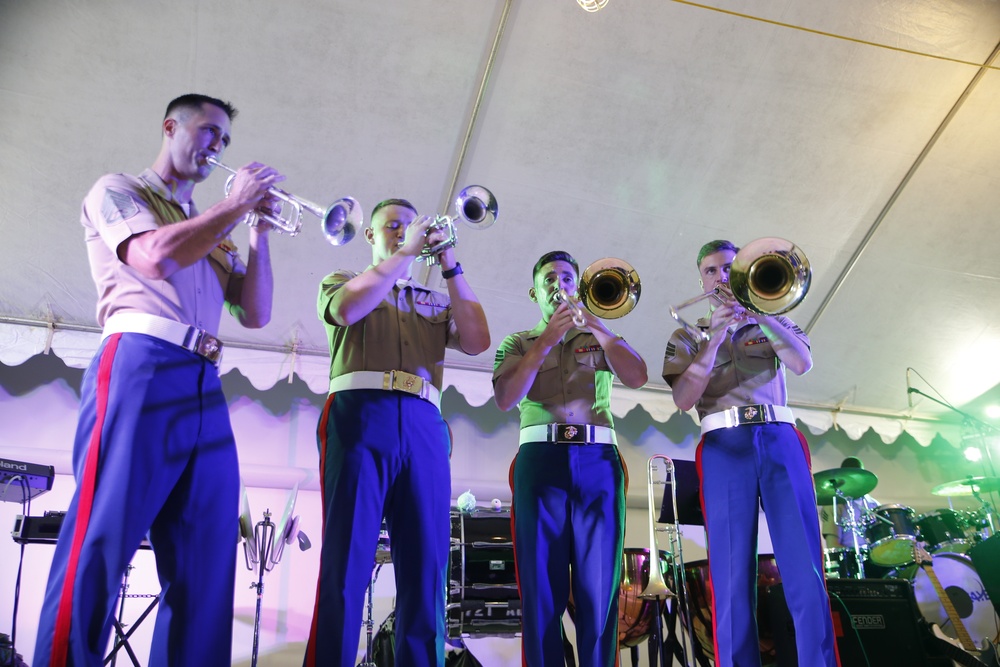 III MEF Band Visits Guam