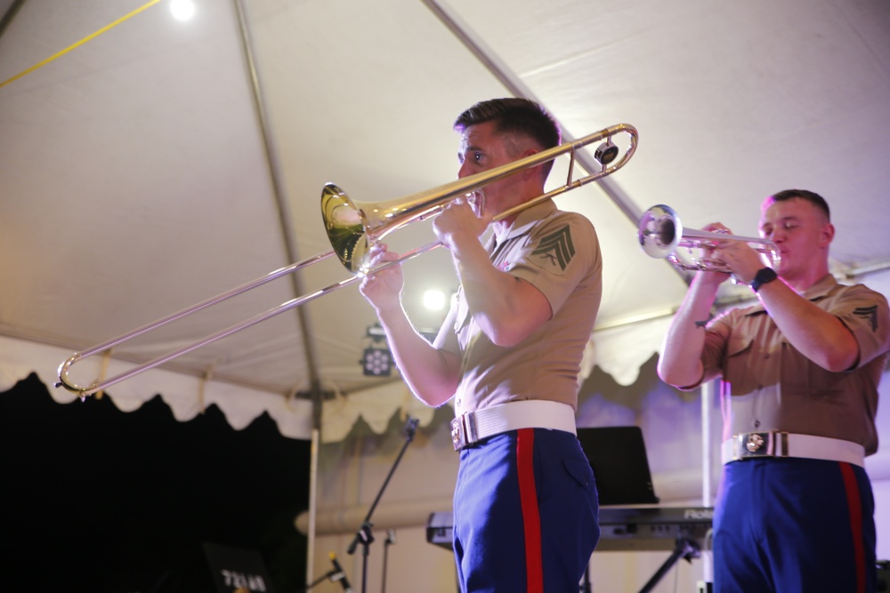 III MEF Band Visits Guam
