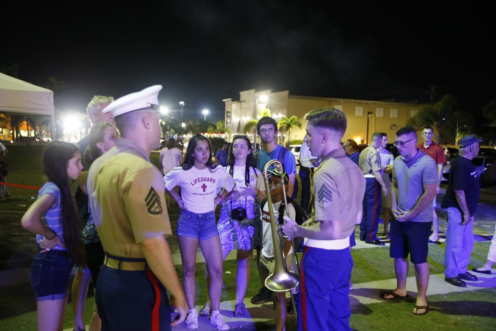 III MEF Band Visits Guam