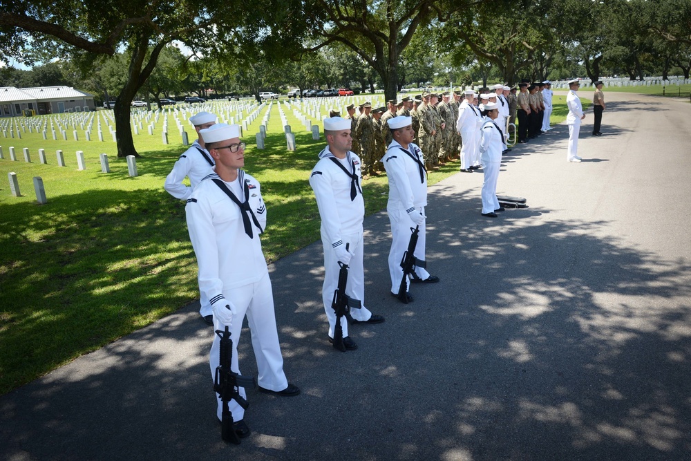 NMCB-1 Honors Last Wish of Seabee Veteran