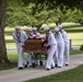 Funeral for U.S. Navy Seaman 1st Class Millard Burk