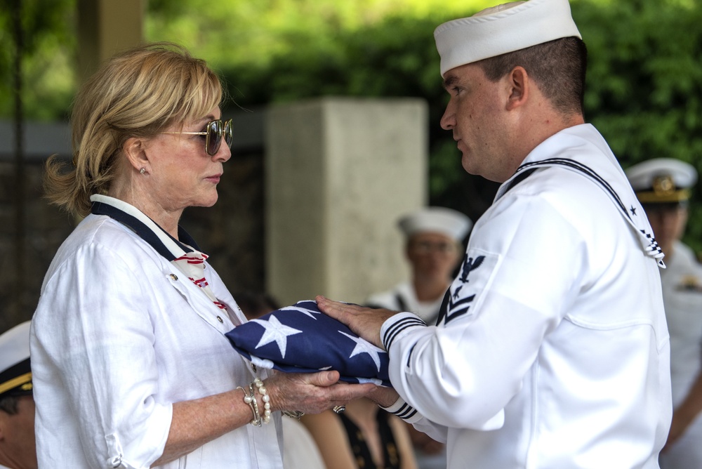 Funeral for U.S. Navy Seaman 1st Class Millard Burk