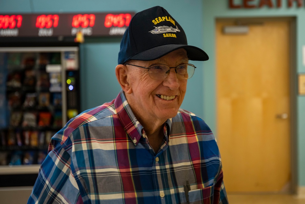 WWII veteran visits MCBH after 75 years