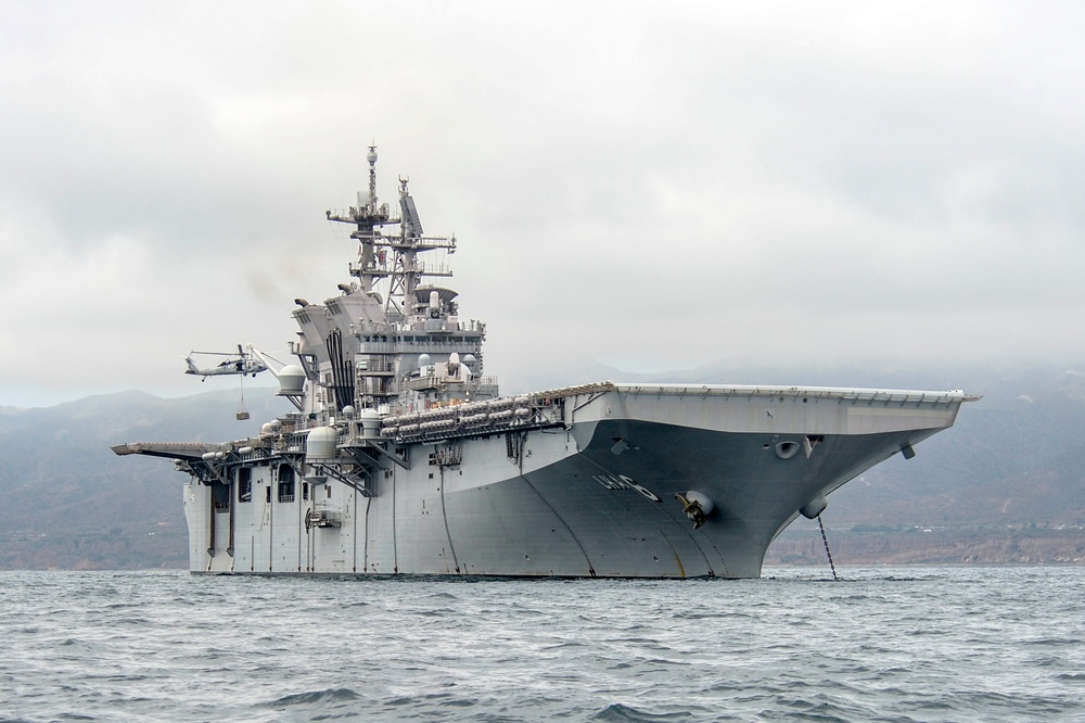 America is conducting routine operations in the pacific ocean.