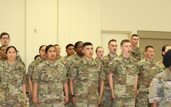 909th HRC Farewell Ceremony