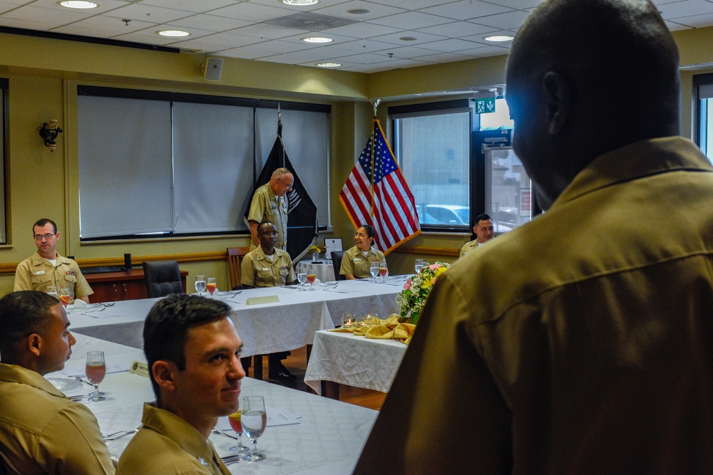 U.S. Navy Surgeon General and Chief, U.S. Navy Bureau of Medicine and Surgery, Visits Naval Hospital Naples