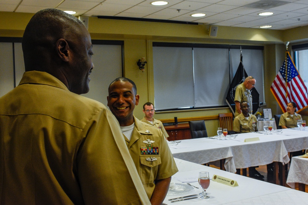 U.S. Navy Surgeon General and Chief, U.S. Navy Bureau of Medicine and Surgery, Visits Naval Hospital Naples