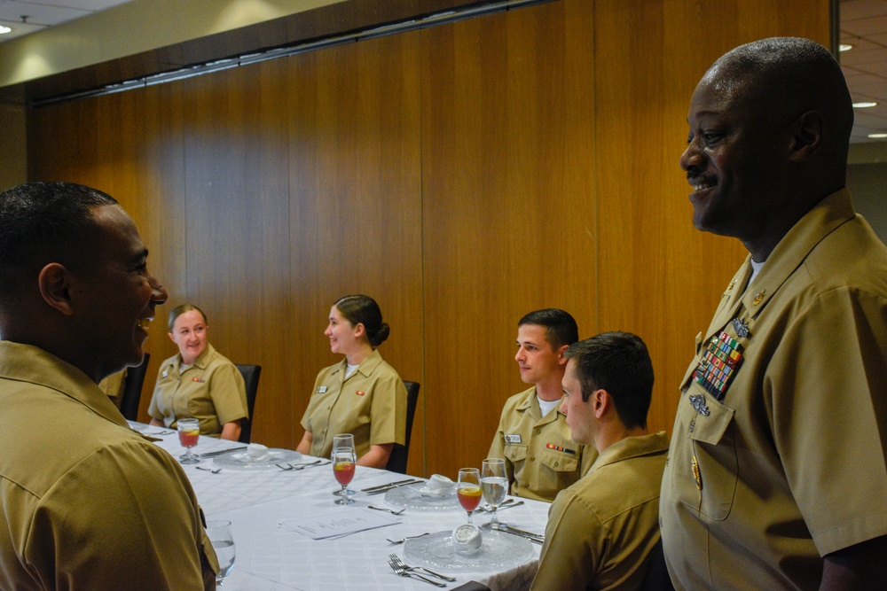 U.S. Navy Surgeon General and Chief, U.S. Navy Bureau of Medicine and Surgery, Visits Naval Hospital Naples