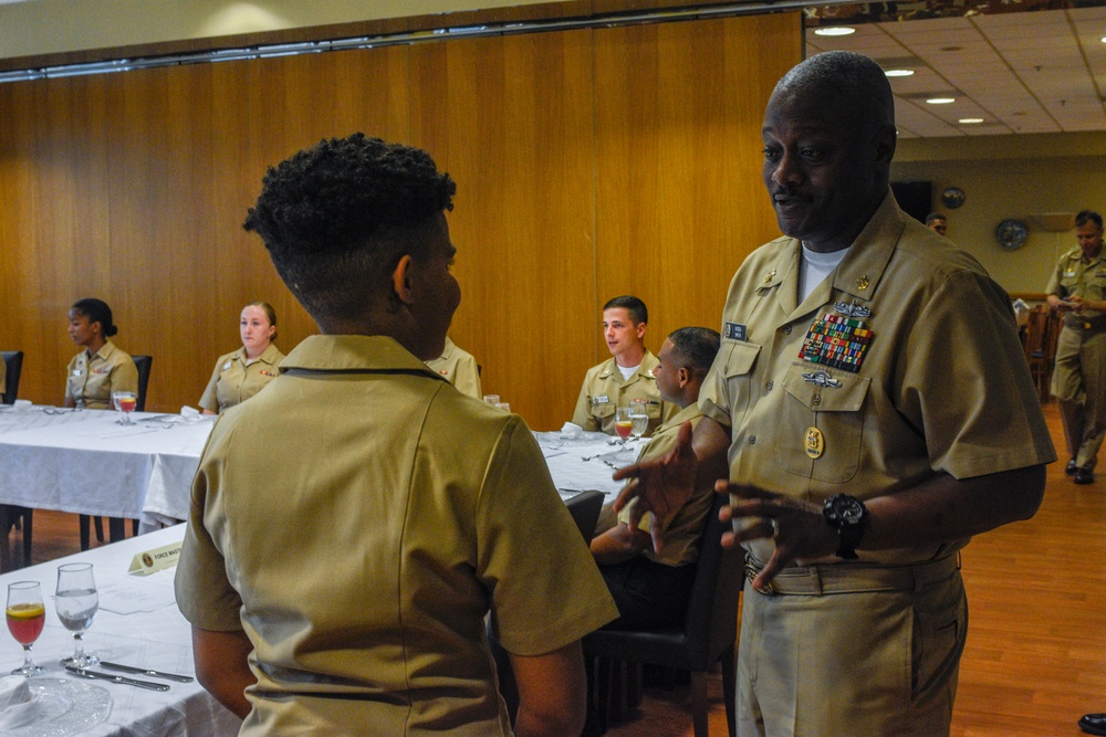 U.S. Navy Surgeon General and Chief, U.S. Navy Bureau of Medicine and Surgery, Visits Naval Hospital Naples