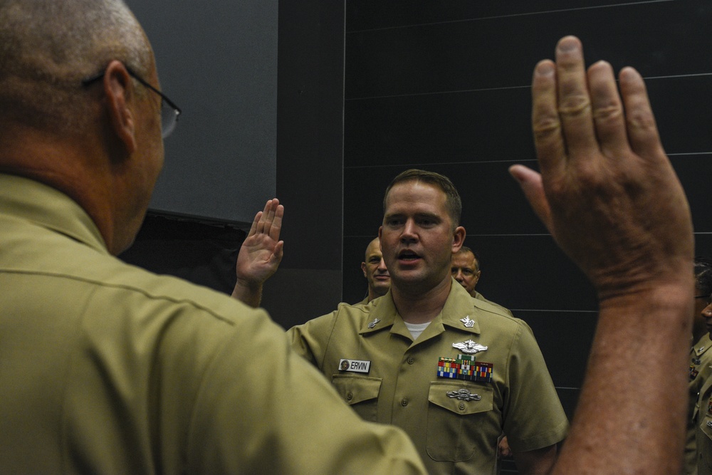 U.S. Navy Surgeon General and Chief, U.S. Navy Bureau of Medicine and Surgery, Visits Naval Hospital Naples