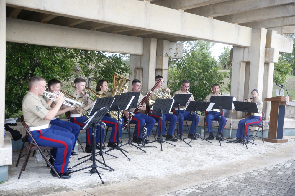 III MEF Band Plays Asan Bay Overlook
