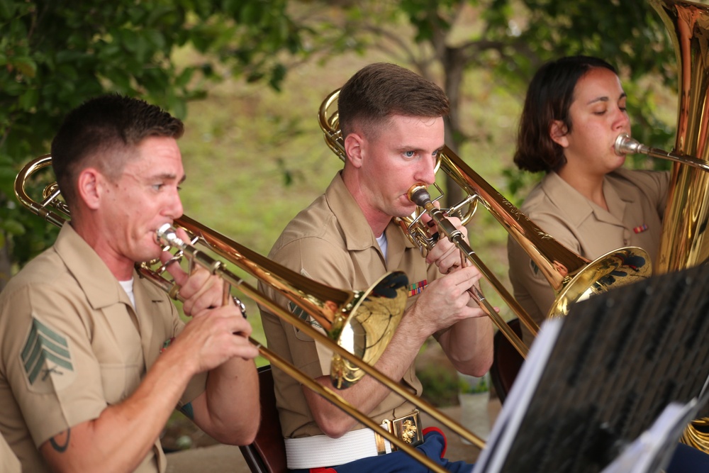 III MEF Band Plays Asan Bay Overlook